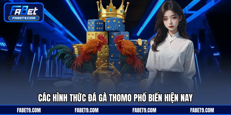 Các hình thức đá gà Thomo phổ biến hiện nay