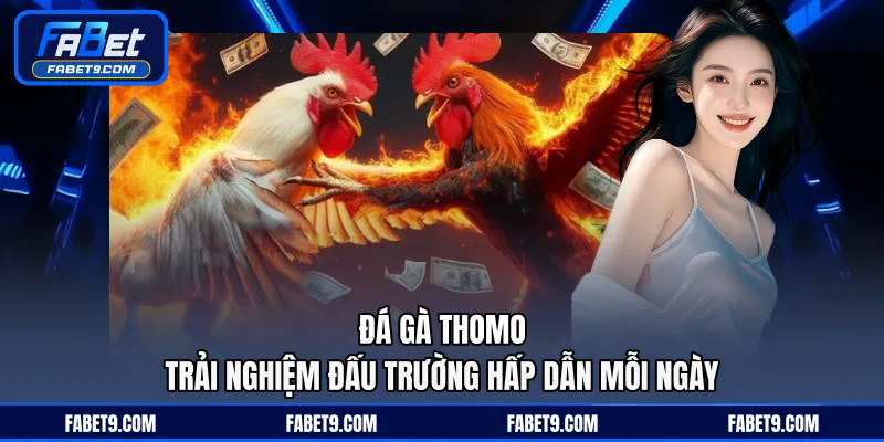 Đá Gà Thomo - Trải Nghiệm Đấu Trường Hấp Dẫn Mỗi Ngày