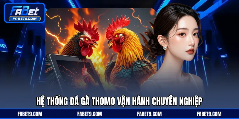 Hệ thống đá gà Thomo vận hành chuyên nghiệp