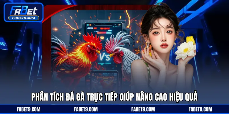 Phân tích đá gà trực tiếp giúp nâng cao hiệu quả